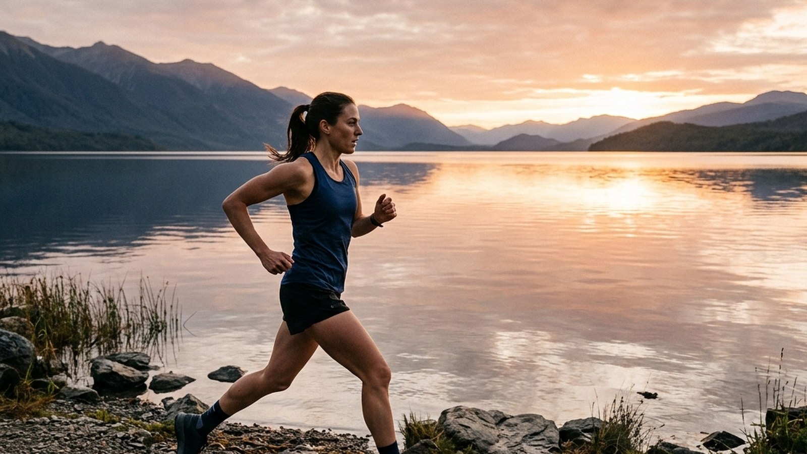 The beach biathlon: run-to-swim transitions and the conditioning case