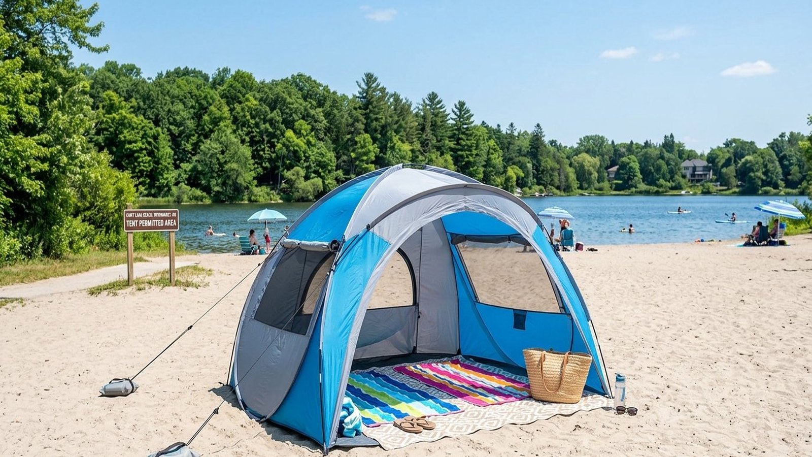 Beach tents vs parasols for shade: the UV-and-heat tradeoff