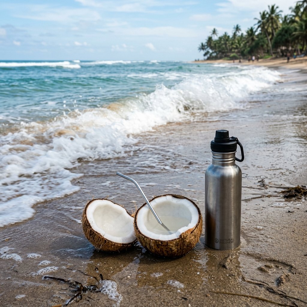 Coconut water: nature's sports drink, or marketing?