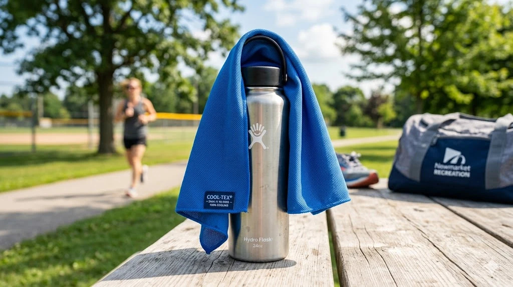 The cooling-towel evidence: what works, what's marketing