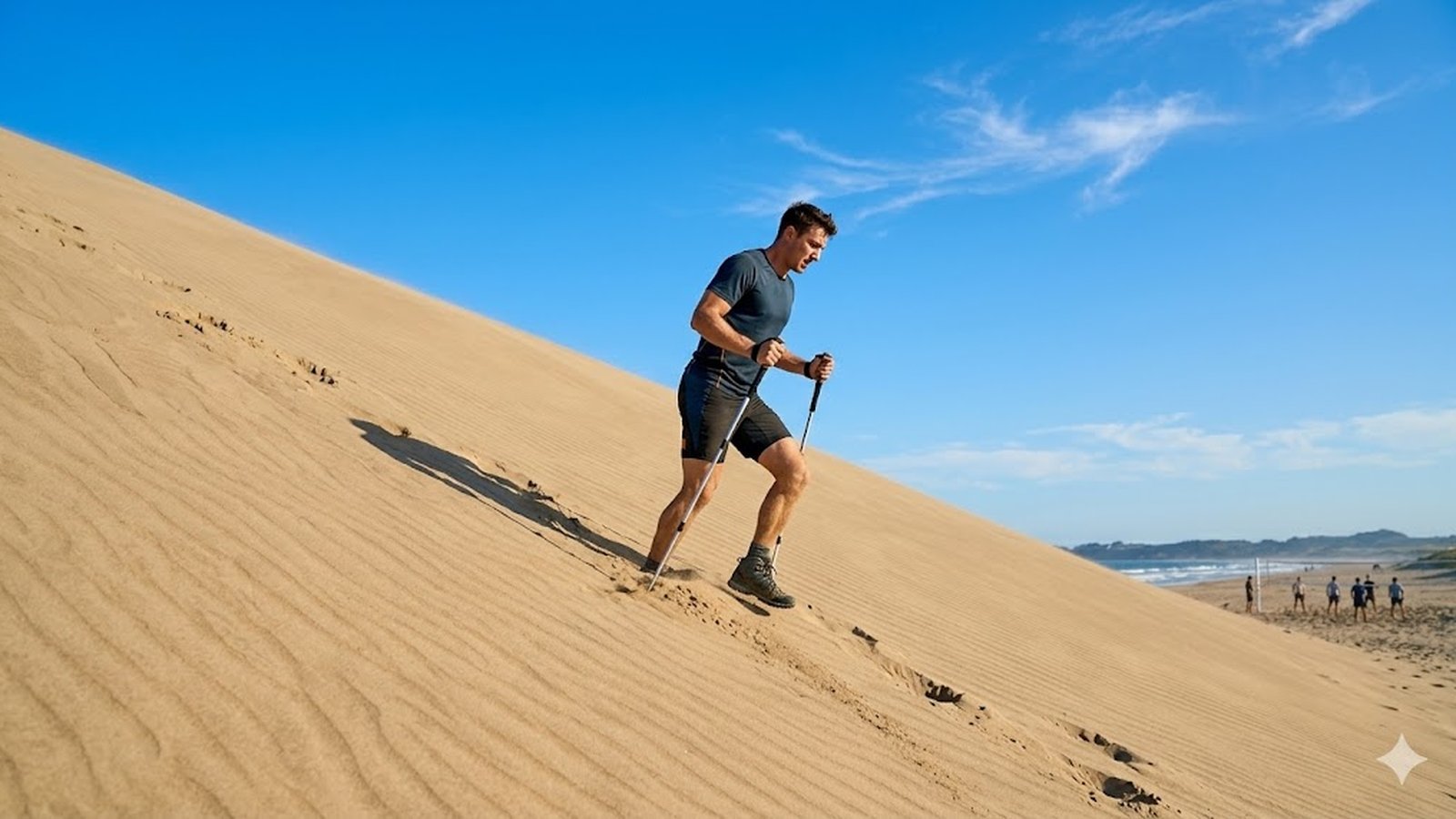 Dune climbing for glute activation: what hill-running studies show