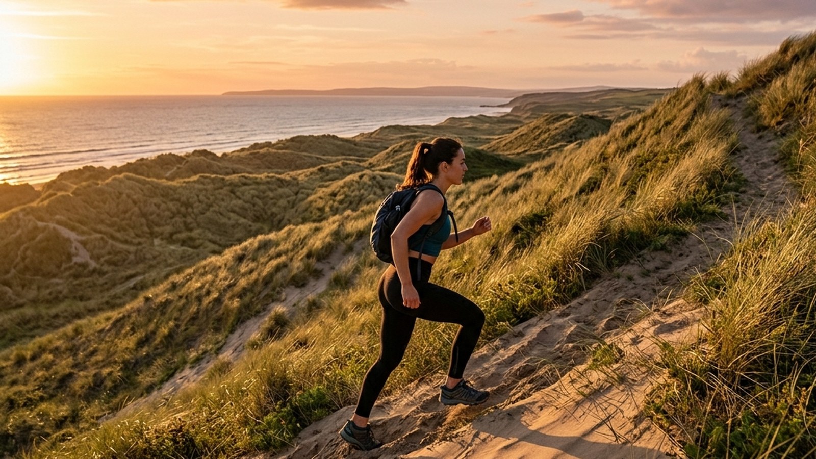 Why sand-dune hiking is a sneaky-effective conditioning drill: 1.6- metabolic cost from the sand substrate stacks multiplicatively with grade, the glu