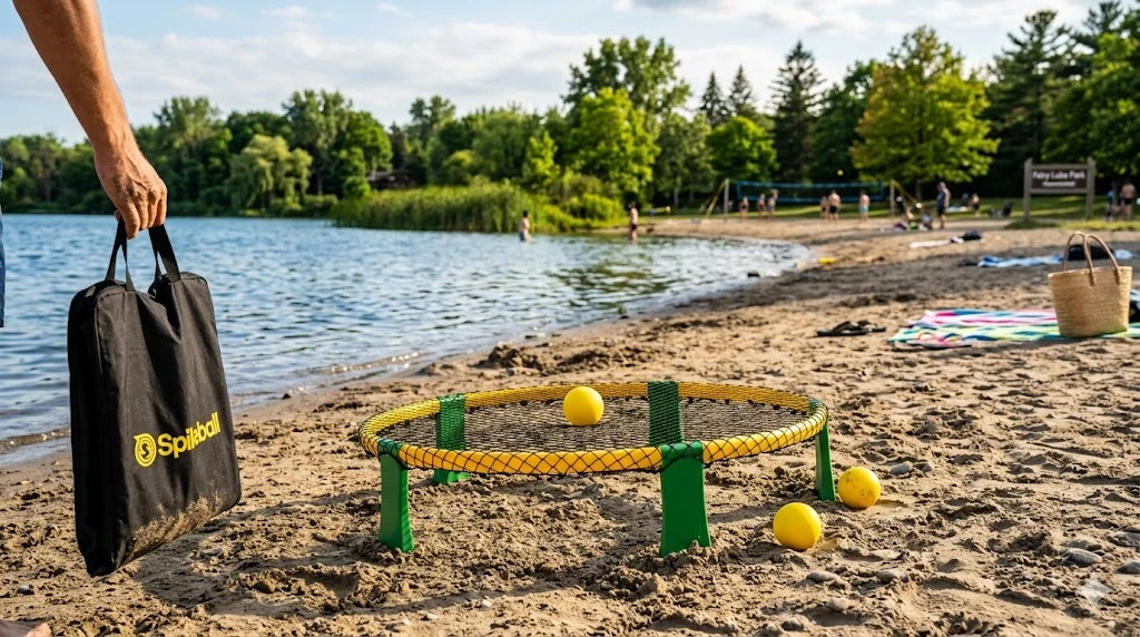 Designing a family beach obstacle course