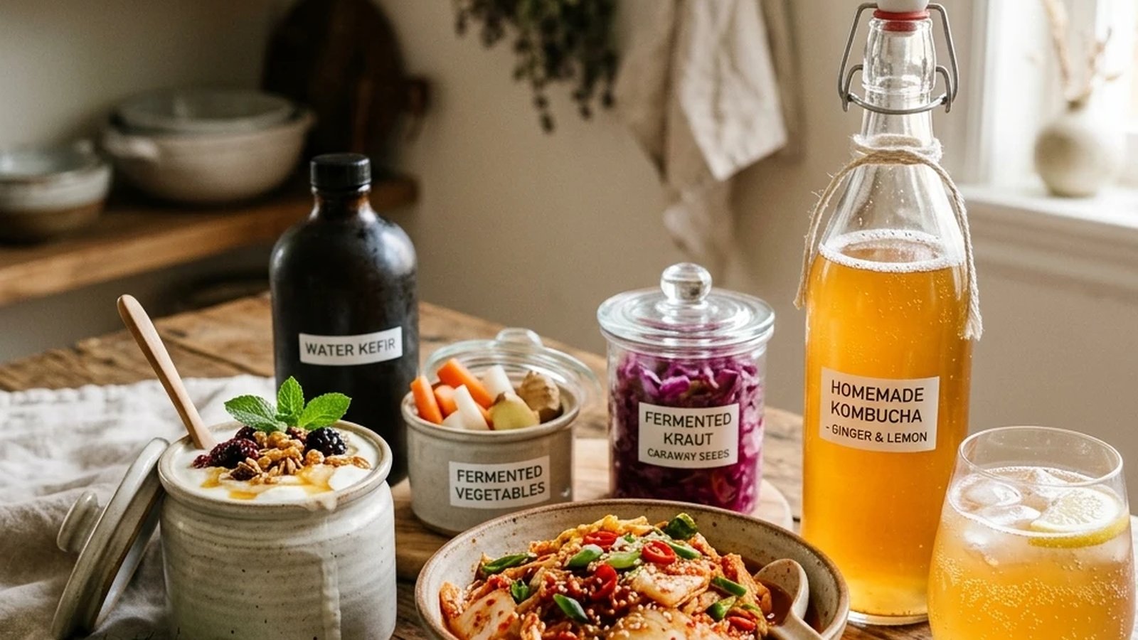 Fermented Foods and Gut Health