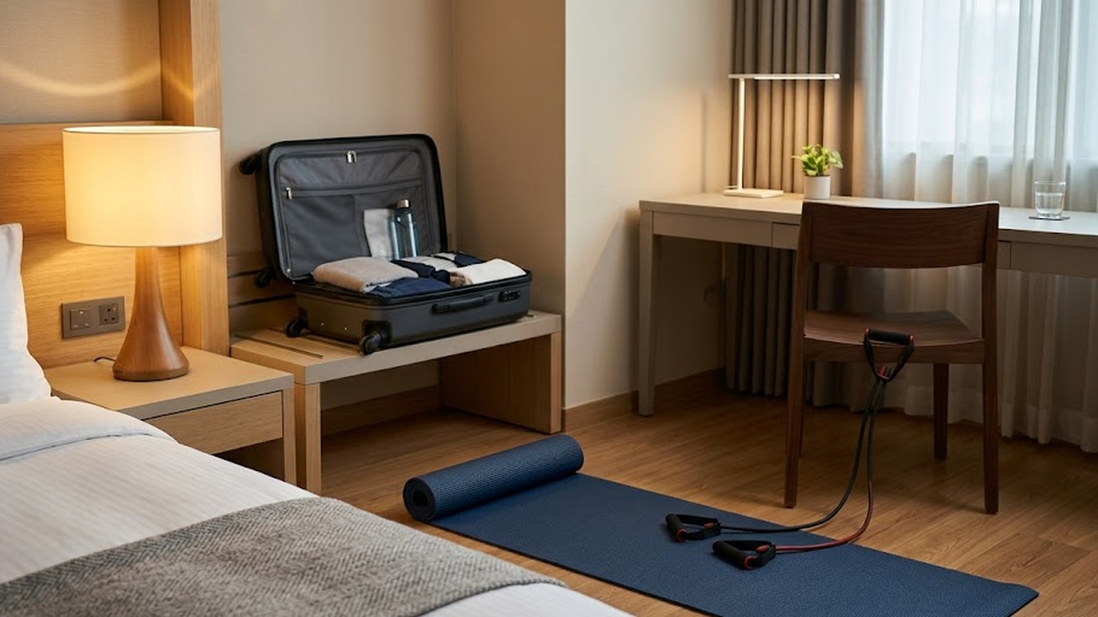 Hotel-Room Workouts: What Bodyweight Training Actually Buys You