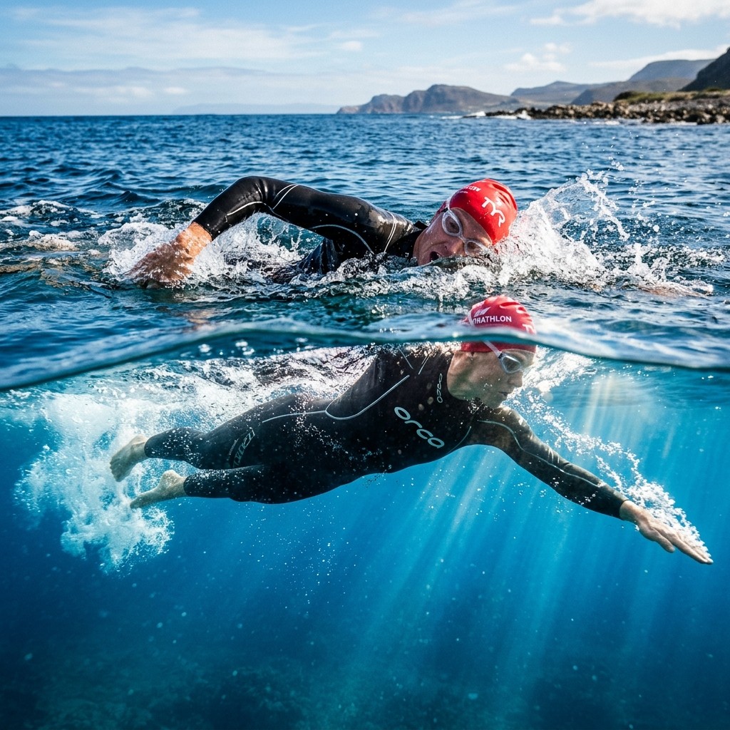 Why pool pace breaks down in open water — the 3-stroke drill that fixes sighting