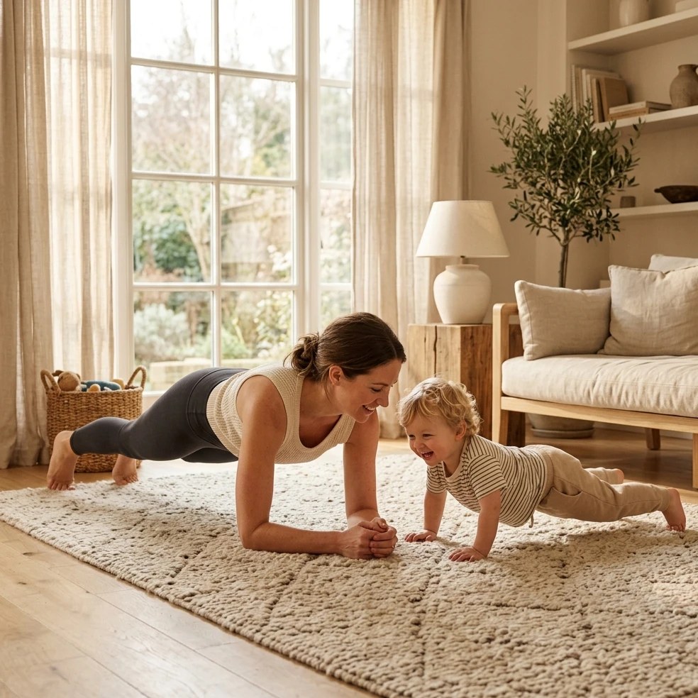 Bodyweight routines for time-pressed parents