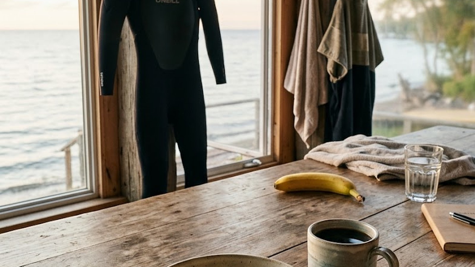 Pre-surf breakfasts for sustained energy