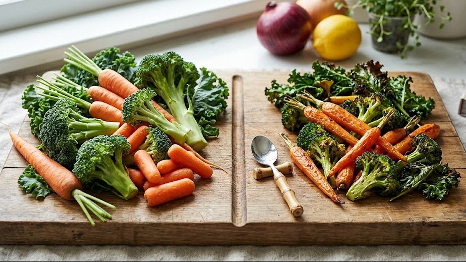 Raw vs. Cooked Vegetables
