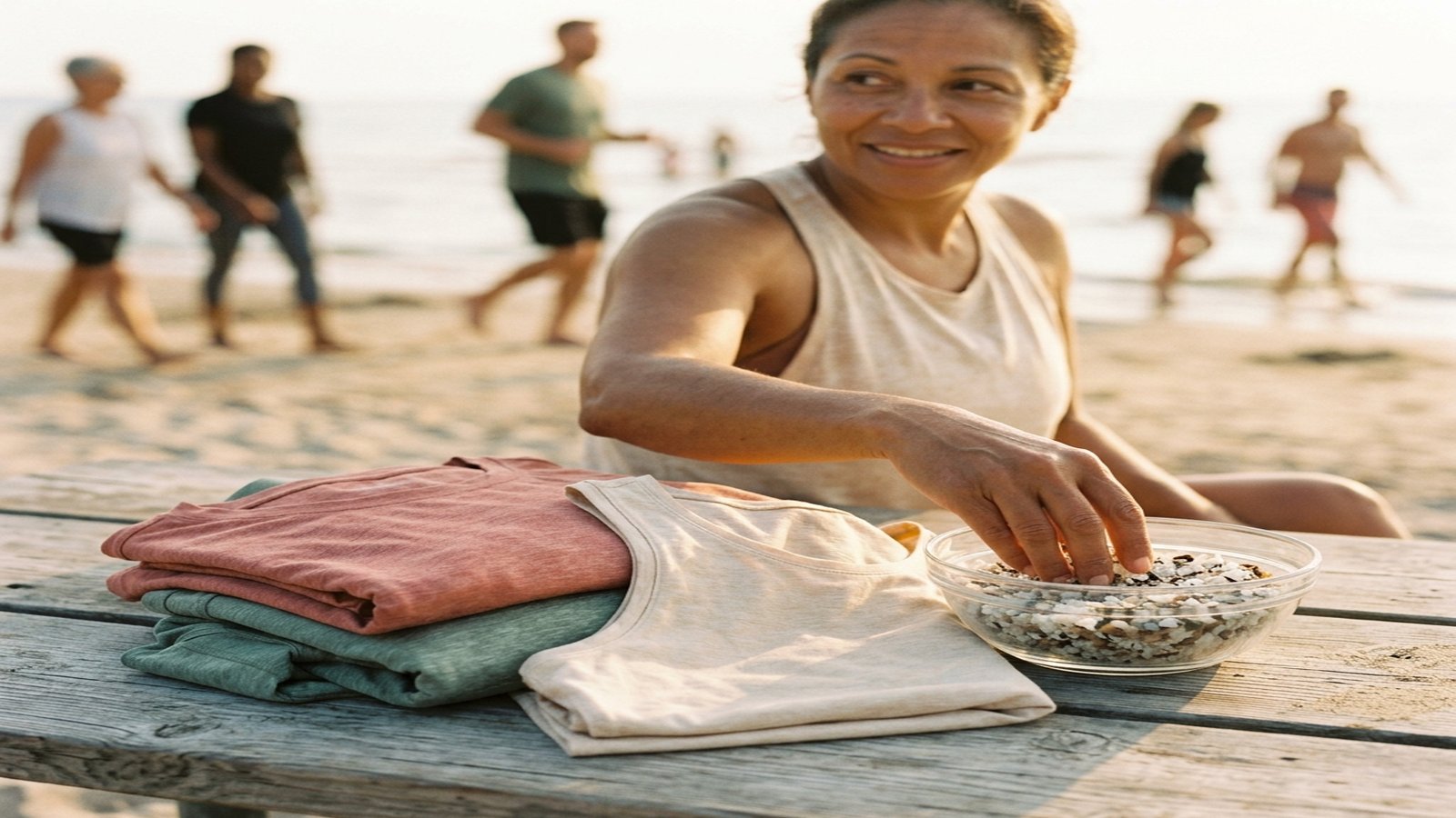 Recycled-Plastic Activewear