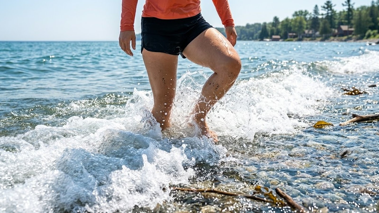 Resistance wading: shallow-water walking as conditioning
