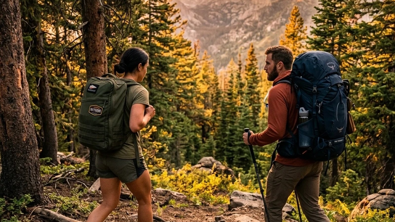 Rucking vs backpacking