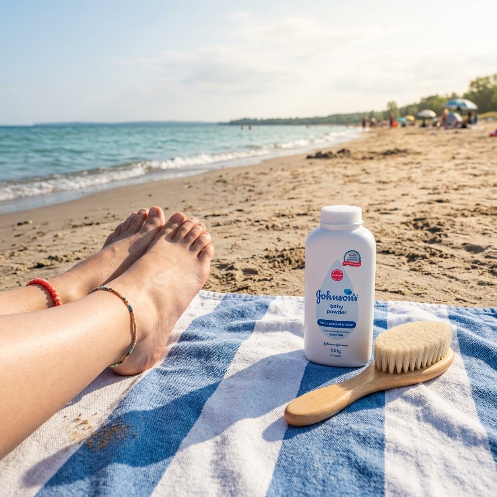 Stubborn sand: removal hacks that actually work