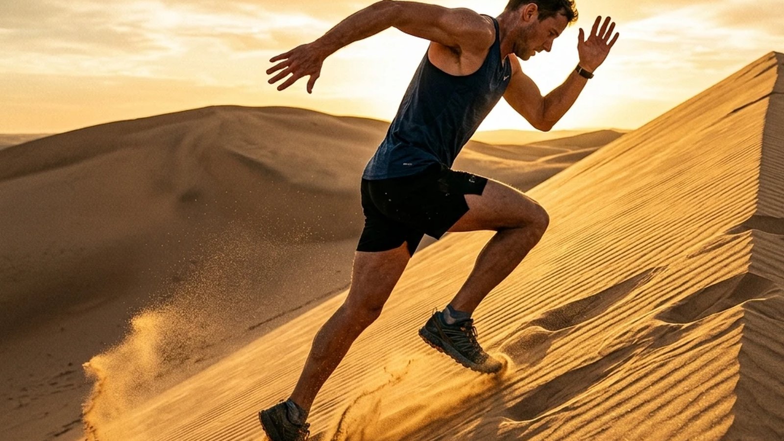 The science of sand sprints