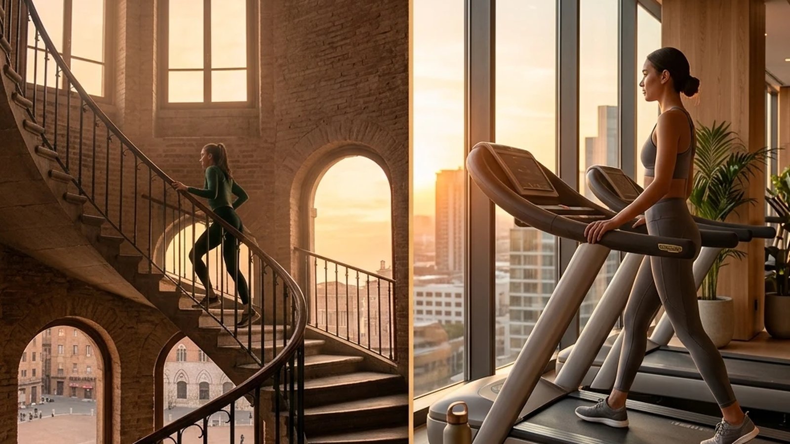 Stair Climbing vs. Incline Treadmill Walking