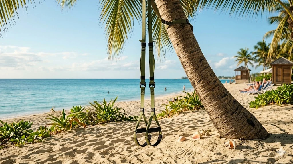 Transitioning your routine for summer travel: peer-reviewed look at detraining, maintenance dose, and travel-friendly workouts.