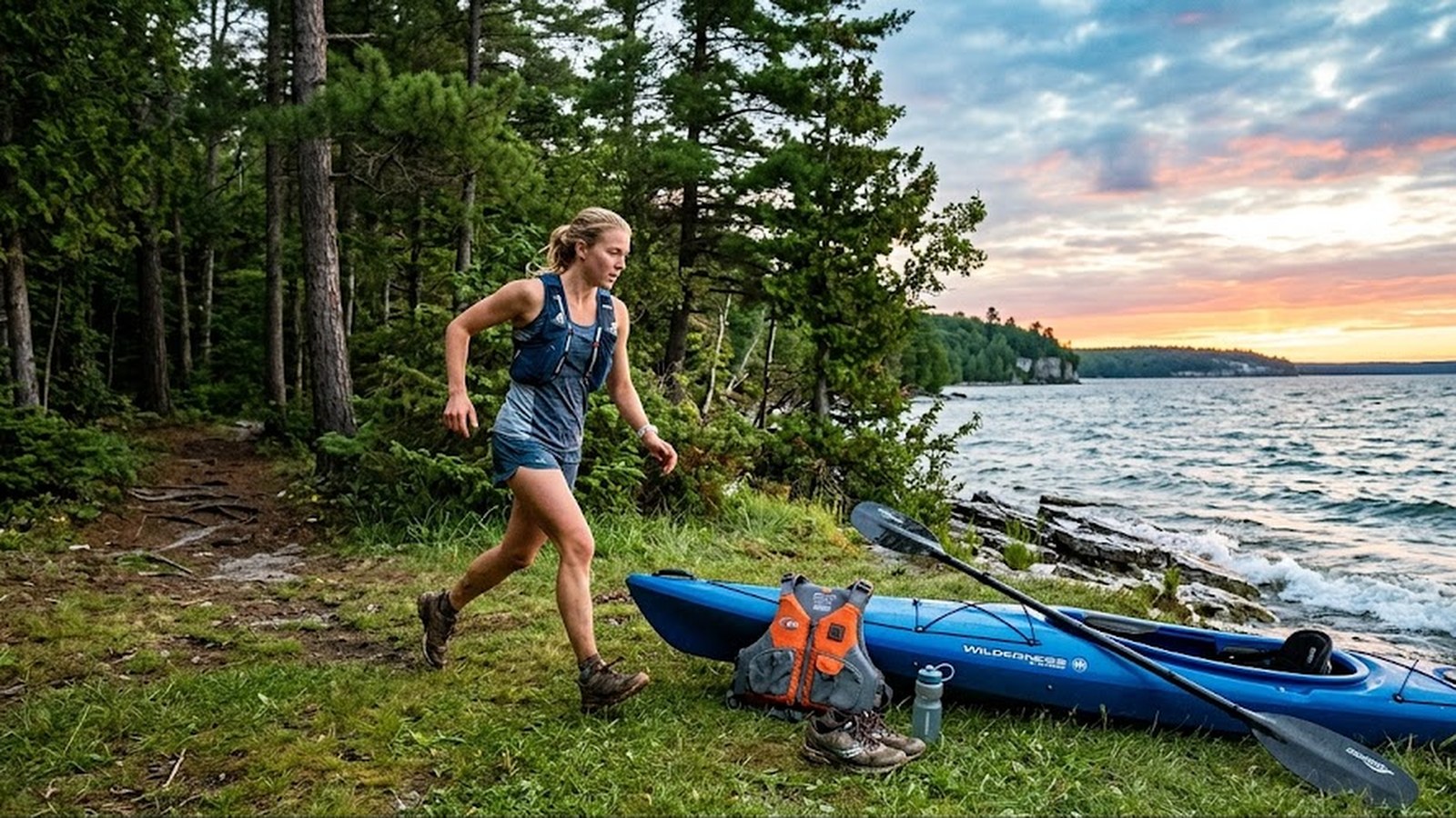 A technical analysis of adventure racing physiology, transition-phase biomechanics, and local training circuits in Wasaga Beach.
