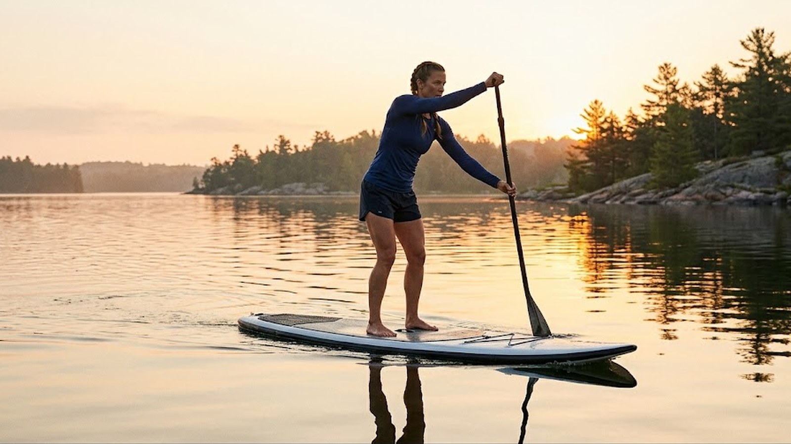 Wasaga Beach Paddleboarding: The Science of Core Stability