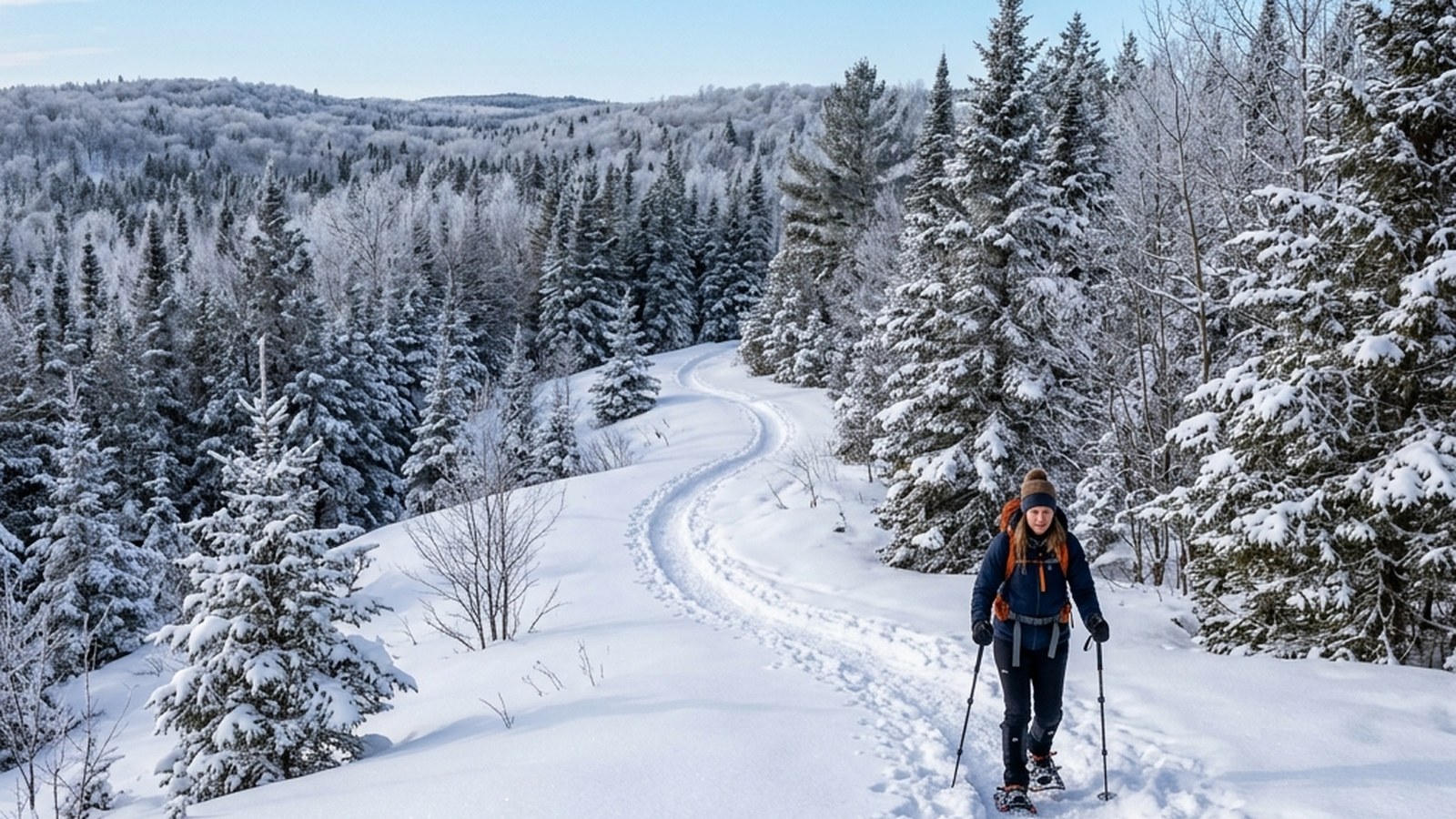 A technical analysis of snowshoeing biomechanics, metabolic intensity, and local training routes in the Blueberry Trails.
