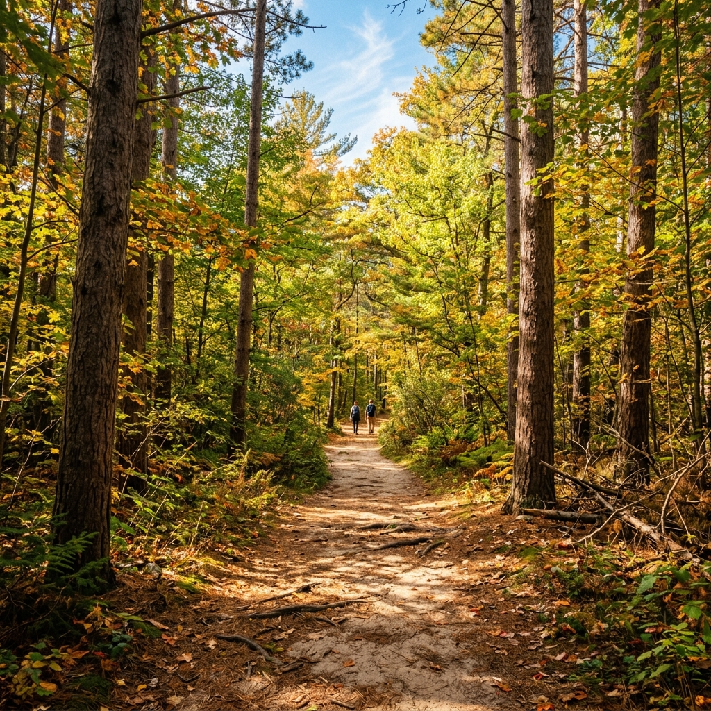 Wasaga Provincial Park Trail Guide Schematic